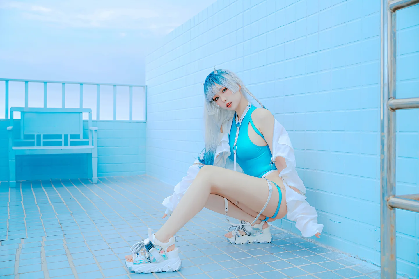 ElyEE子 - Glassyhorn Devil [34P,3V-94MB] tg@simisebaisi 【丝足阁】004.webp